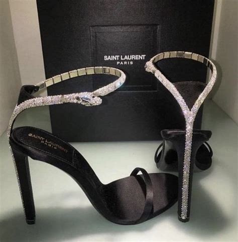 ysl heels snake|Yves Saint Laurent Shoes .